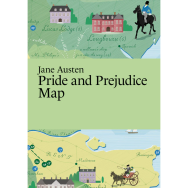 Pride and Prejudice Map - Literary Map